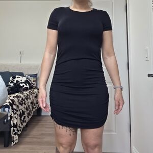 Chic Black Midi Dress